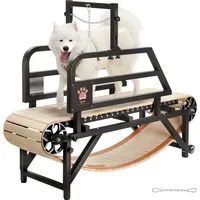 Vevor Hundelaufband für mittelgroße Hunde, bis 100 kg, Hundelaufmaschine mit verstellbaren Rampen, Dog Pacer Slatmill für Hunde, Haustier-Laufband-Trainingsgerät für Indoor- & Outdoor-Übungen