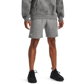 Under Armour Rival Fleece Shorts Herren 025 castlerock light heather/white XXL