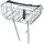 Basil Portland VR-Korb Aluminium Silber