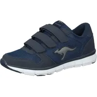 KangaROOS Klettverschluss-Schuhe in dk navy/grey | Gr.: 41