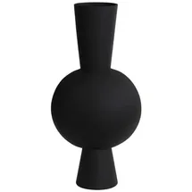 Light & Living Vase, Kavandu Matt Schwarz - 30x20x60 cm,