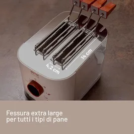 Imetec Grantoast Toaster Beige