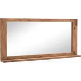 Woodkings Bad Spiegel Auckland 140x65 - Braun