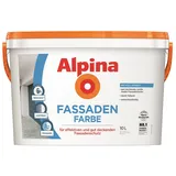 Alpina Fassadenfarbe weiß matt 10 l