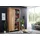 Massivmoebel24 Regal Akazie 105 x 45 x 204 cm beige / natur lackiert