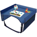 CCUZS Auto-Tablett für Kinder - Reiseschreibtisch, faltbare Knietabletts, Roadtrip-Must-Haves