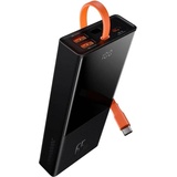 Baseus Elf Power Bank 65W 20000mAh With Built-in Cable schwarz