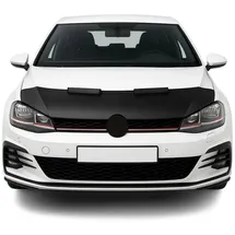 Omac Haubenbra Steinschlagschutz Bonnet Bra kompatibel mit VW Golf 2012-2019 Schwarz Halb