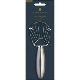 Master Class Avocadoschneider und -ausstecher Edelstahl 18 cm Silber