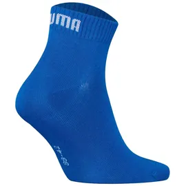 Puma Quartersocken 12er Pack Blau/Grau/Schwarz 39-42