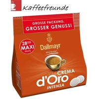 Dallmayr Crema d'Oro INTENSA Kaffeepads 28st