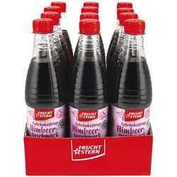 Fruchtstern Himbeersirup 0,5 Liter, 12er Pack
