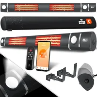 Kesser KESSER® Infrarot Heizstrahler 3000W IR-Gastro-Bar Inkl. LED Licht