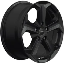 Autec Xenos 8,5 x 19 5 x 120 ET38 Schwarz Matt