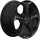 Autec Xenos 8,5 x 19 5 x 120 ET38 Schwarz Matt