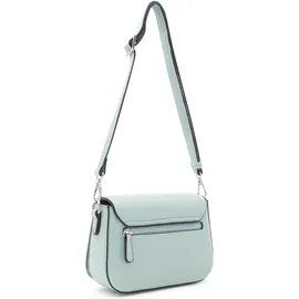 L.Credi Reike Umhängetasche Polyurethan Mint/Blue