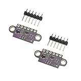 Aihasd 2 Stück VL53L0X Time-of-Flight (ToF) Flugzeit Laser-Entfernungssensormodul Laser-Entfernungsmesser Lasererkennungsmodul Laser-Distanzsensor 940nm I2C IIC kompatibel mit Arduino