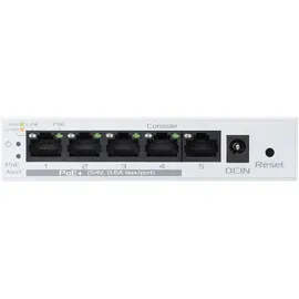 Asus ExpertWiFi EBP15 5-Port GbE Smart Managed PoE+ Switch (4 PoE+ Ports, 60W, unterstützt Power over Ethernet Weiß