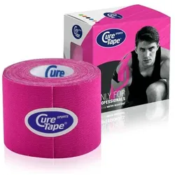 CureTape Sports rosa– kinesiologie tape(kinesiotape) EINHEITSGRÖSSE