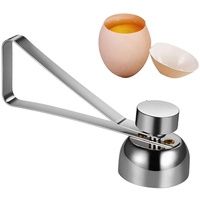 Eierköpfer,Shell Öffner Eieröffner Stainless Steel Egg Topper Cutter Eierdeckel Eierschalenschneider Eierknacker-Öffner für rohes/weiches, hart gekochtes Ei.