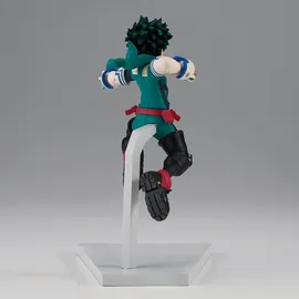 BANPRESTO My Hero Academia Bravegraph 2 Izuku Midoriya Figur 11 cm - Silber/Mehrfarbig