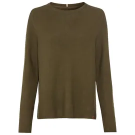 CAMEL ACTIVE Rundhalspullover Sweatshirt Khaki S