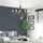 Searchlight Greythorne 5-flg. 40W 50 cm Furnier/Grau