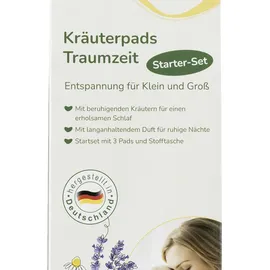 Grünspecht Kräuterpads „Traumzeit“ Starter-Set 3 Kräuterpads im luftdicht verpackten Seitenfaltenbeu - 1.0 Stück