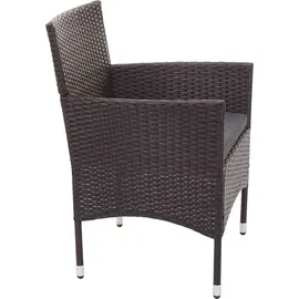 MCW MCW-F55 Loungeset braun/dunkelgrau