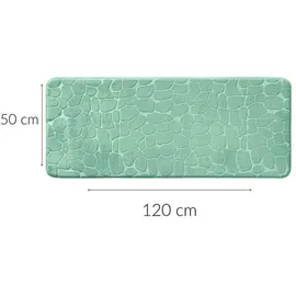 Douceur d'intérieur Douceur d ́intérieur Badmatte, Grün, Textil, 50x120 cm,