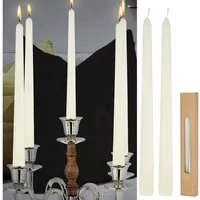 Cepewa Stabkerze 2er Set 25 cm creme