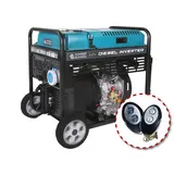 Diesel-Inverter-Generator KS 9500iDЕ ATSR Notstromaggregat  Stromversorgung ATS