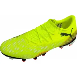 Puma Future 8 Match Low FG/AG Unisex Fussballschuh, Yellow Alert-PUMA Black-Sun Struck,