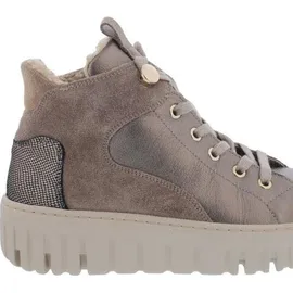 WALDLÄUFER H-Livia Bootie Warmfutter, Chicago Ord. Alicante, Bronce Nougat Toffee, Weite H 941804-400-212 42 1/2 - Silber - 42,5 EU (8,5 UK)