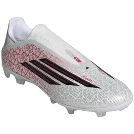 adidas F50 League Laceless FG/MG Cloud White / Core Black / Lucid Red 46 2/3