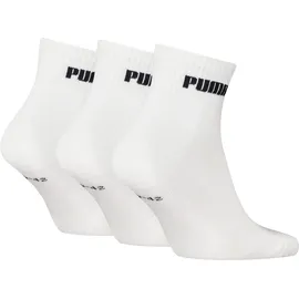 Puma Cushioned Next Quarter 3 Paar Weiß 35-38
