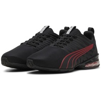 Puma Voltaic Evo Light Road Running Shoe, Black-for All Time Red, 43 EU