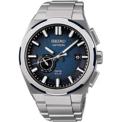 Seiko SSJ023J1 Astron GPS Solar Herren-Titanuhr Blau