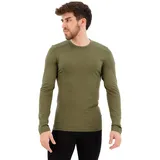 Icebreaker Merino 200 Oasis Thermo-Langarmshirt mit Rundhalsausschnitt Herren