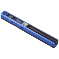 Tragbarer iScan-Scanner Mini-Handheld-Dokumentenscanner A4-Buchscanner JPG- und PDF-Format 300/600/900 DPI,Blau