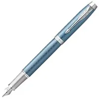 Parker IM Premium Grey C.C. F (Grey, Blue 1