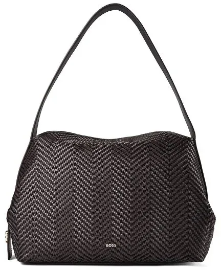 Boss Caylie Schultertasche 33 cm  braun