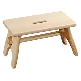 KESPER Tritthocker aus Holz 26x35cm