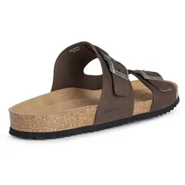 GEOX Sandal Ghita Sandalen Dark Coffee 43