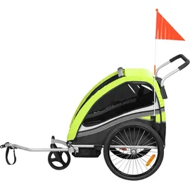 SAMAX 2in1 Jogger grün/schwarz