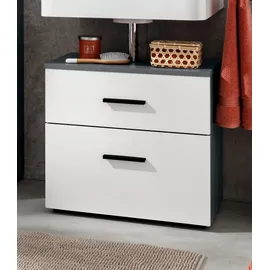 INOSIGN Waschbeckenunterschrank Skara 60 x 55 cm Weiß