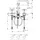 Hansgrohe Citterio E 3-Loch Waschtischarmatur Brushed Black Chrome