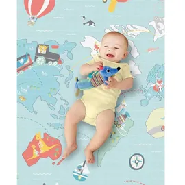 Skip Hop 243103 Spielmatte, wendbar, für Reisende, mehrfarbig