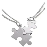 FIRETTI Schmuckset Puzzle Silber