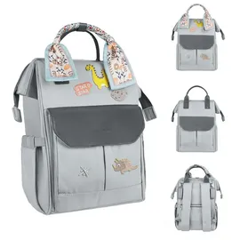 KIKKABOO Myla Rucksack Grau